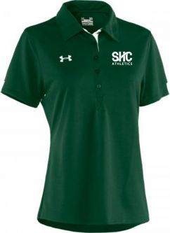 Under Armour Women's Performance Polo, Forest Green